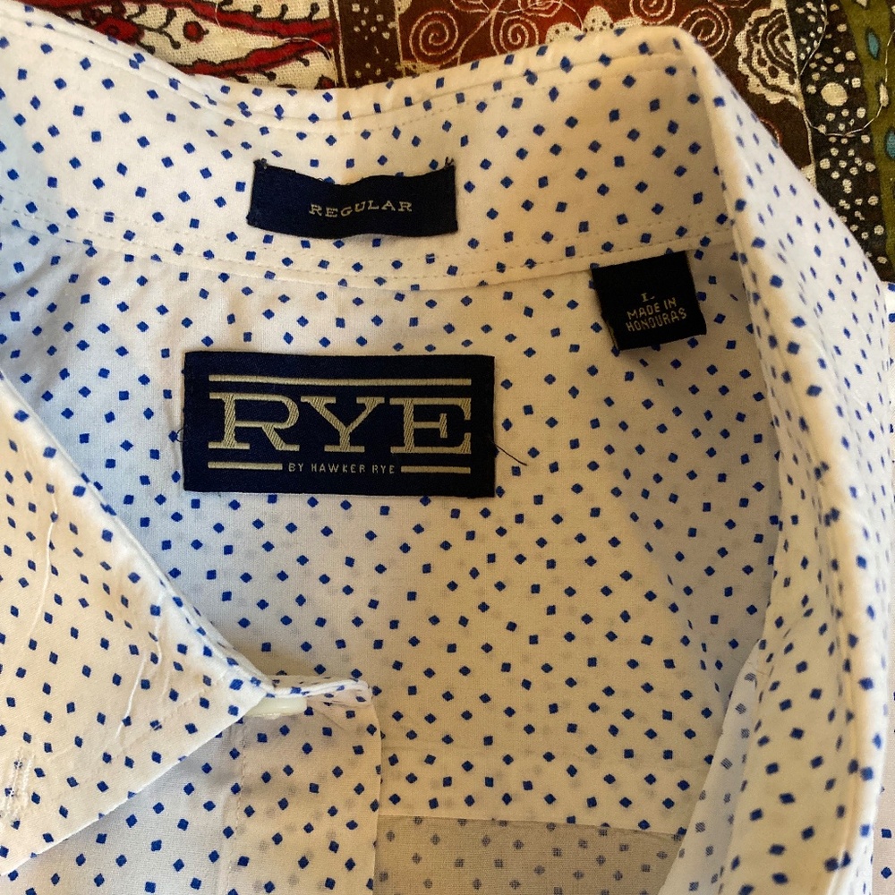 Hawker Rye Long Sleeve Button Down Shirt